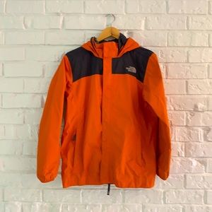 The North Face Orange Rain Jacket
